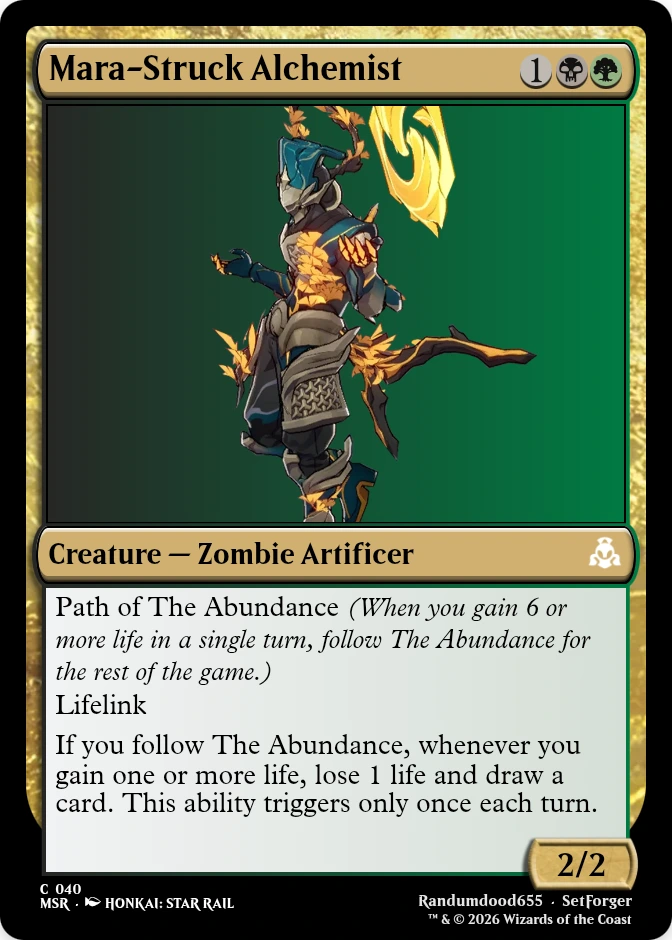 Mara-Struck Alchemist
